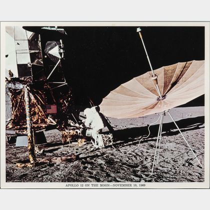 Apollo 12 on the Moon, November 19, 1969.