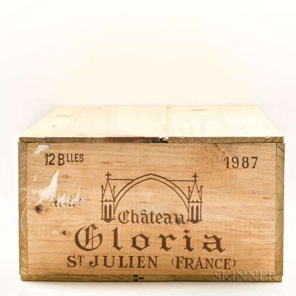 Chateau Gloria 1987, 12 bottles (owc) 