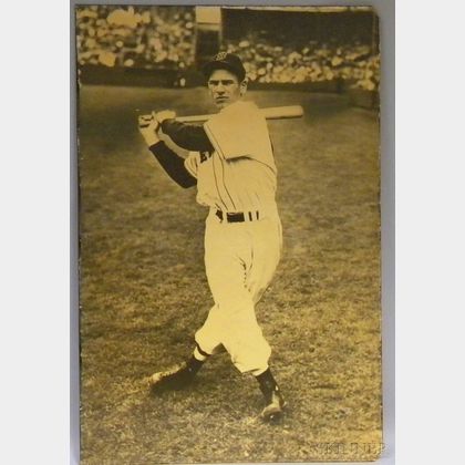 Large Format Photograph of Boston Red Sox Billy Goodman