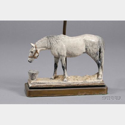English Earthenware Horse Figure