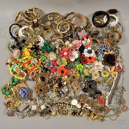 Large Group of Assorted Costume Jewelry