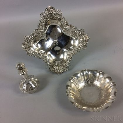 Three Pieces of Sterling Silver Tableware