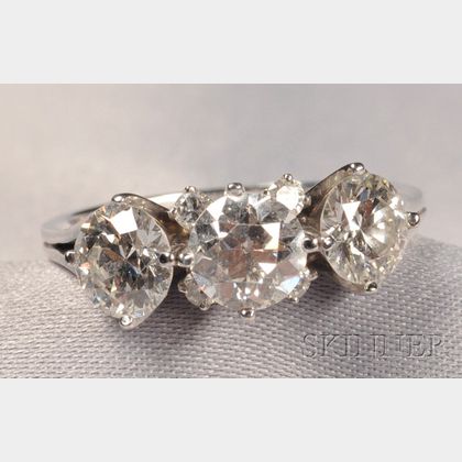 Diamond Three-stone Ring