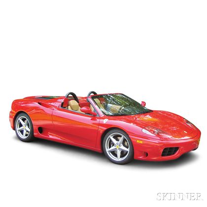 2002 Ferrari 360 Spider Convertible