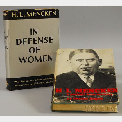 Mencken, H.L. (1880-1956),Two Volumes: