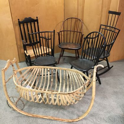 Six Pieces of Country Furniture