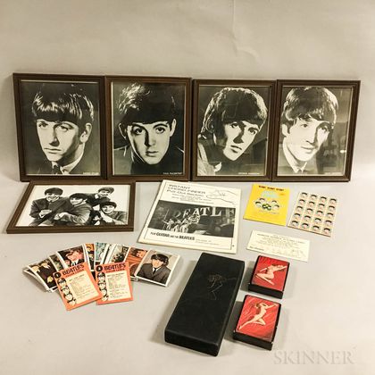 Collection of Beatles and Marilyn Monroe Memorabilia