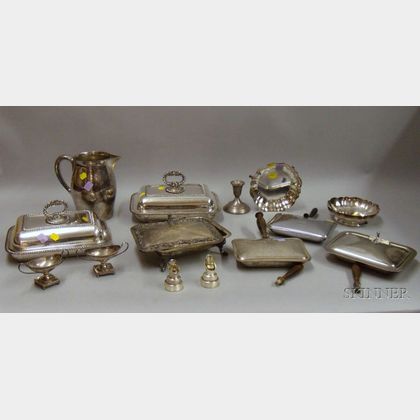 Group of Silver Plated Serving Pieces