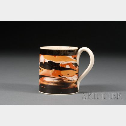 Mochaware Marbled Mug