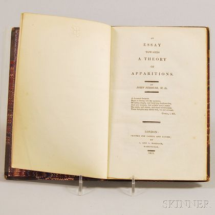 Ferriar, John (1761-1815) An Essay Towards a Theory of Apparitions