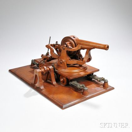 Patent Model for The Mayall Machine Gun