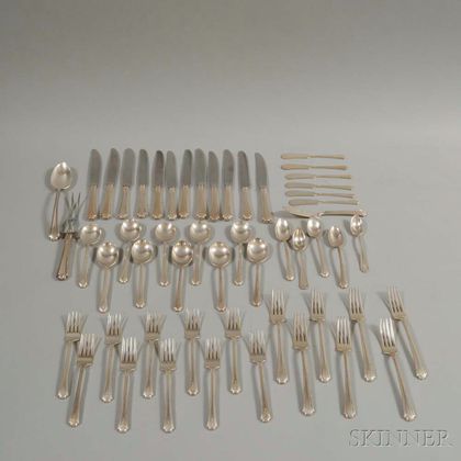 Wallace Sterling Silver Partial Flatware Service