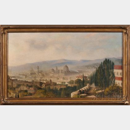 Continental School, 19th Century View of Florence