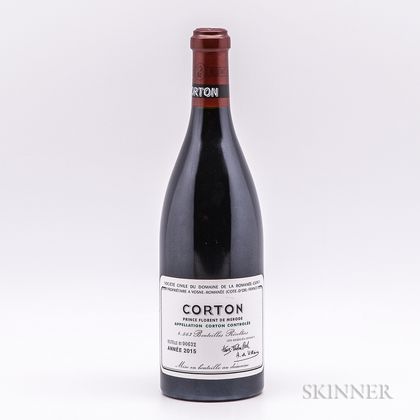 Domaine de la Romanee Conti Corton 2015, 1 bottle 