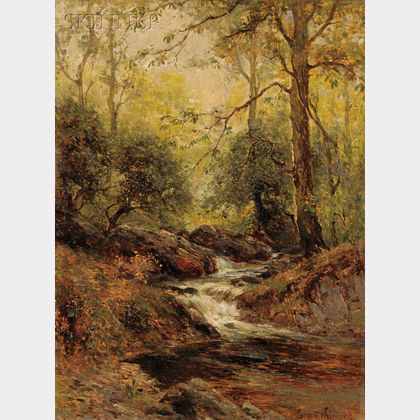 Ernest Walbourn (British, 1872-1927) Dolgoth Falls, North Wales