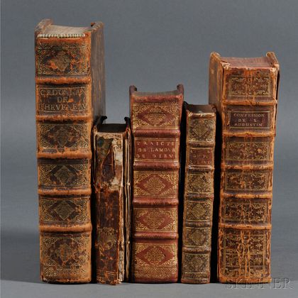 Theological Works, French Language, Five Volumes.