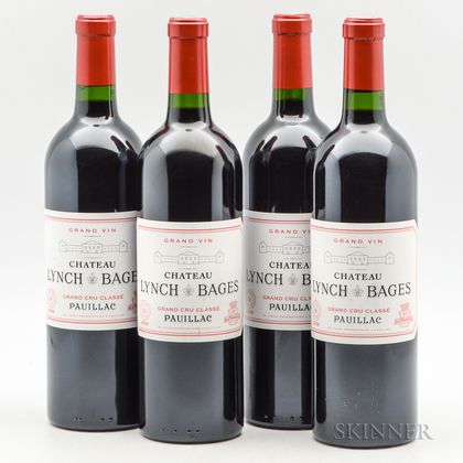 Chateau Lynch Bages 2009, 4 bottles 