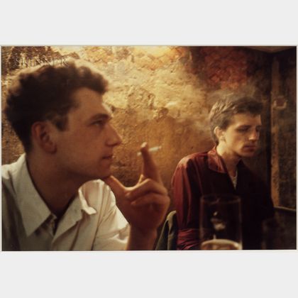 Nan Goldin (American, b. 1953) Dieter and Wolfgang at the O-Bar, West Berlin