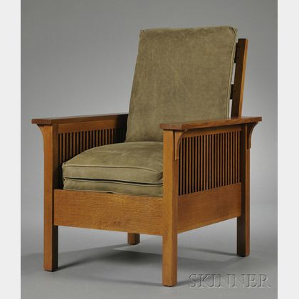 Stickley Spindle-sided Armchair