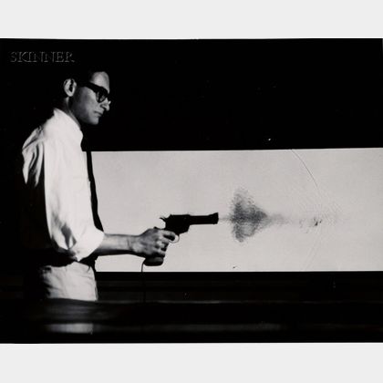 Harold Eugene Edgerton (American, 1903-1990) Lot of Two Shooting Scenes.