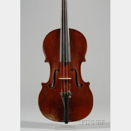 French Violin, Nicolas Workshop