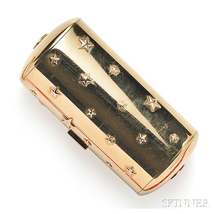 18kt Gold Vanity Case, Cartier