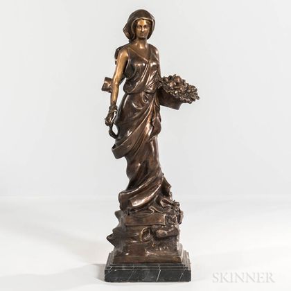 Bronze Figure of a Maiden