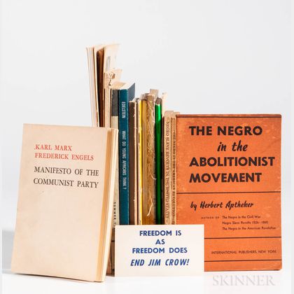 Leftist, Civil Rights, Race Relations, and Communist Pamphlets.