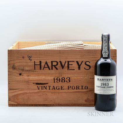 Harveys Vintage Port 1983, 12 bottles (owc) 