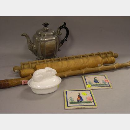Seven Assorted Decorative and Miscellaneous Items