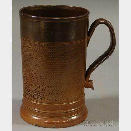 Salt-glazed Stoneware Mug