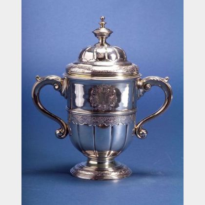 George II Silver Covered Cup