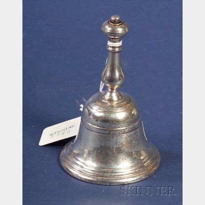 English Silver Table Bell