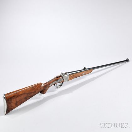 Alex Henry Falling Block Single-shot Rifle Retailed by James Purdey & Sons