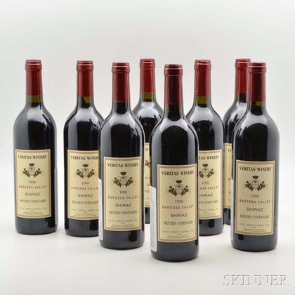 Veritas Winery Heysen Vineyard Shiraz 1998, 8 bottles 