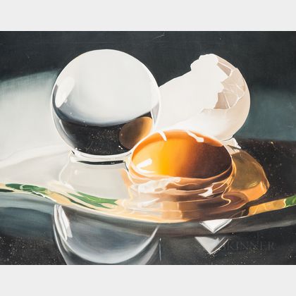 James Tormey (American, b. 1938) Egg and Crystal Ball