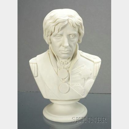 Parian Bust of Admiral Nelson