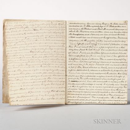 Adams, John Quincy (1767-1848) Copies of Letters.