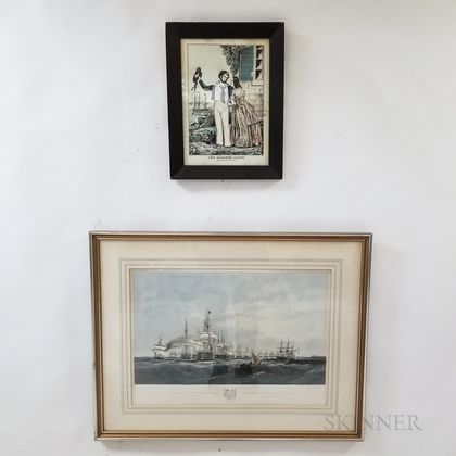 Two Framed Maritime Prints