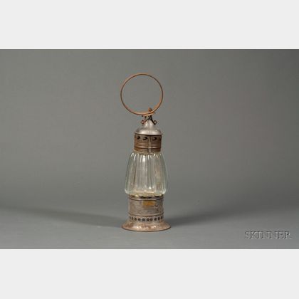 S. Sargents Patent Glass and Tin Lantern