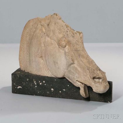 Alvin Museum Replica Horse Head Sculpture 