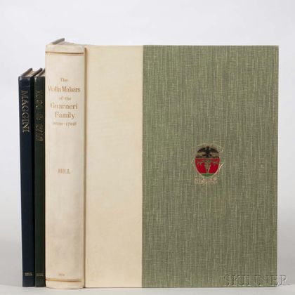 Three Books by W.E. Hill & Sons