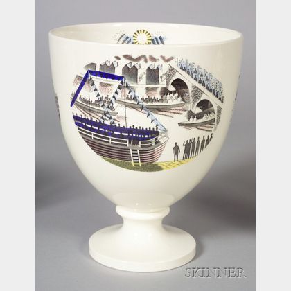 Wedgwood Eric Ravilious Design Boat Race Day Cup
