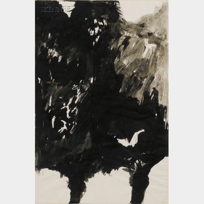 Leonard Baskin (American, 1922-2000) Death Disguised as a Crow