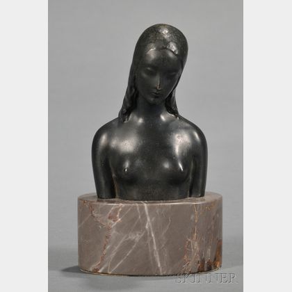 Bronze Study of a Female Nude