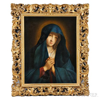 After Giovanni Battista Salvi, called il Sassoferrato (Italian, 1609-1685) The Madonna in Sorrow