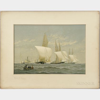 Cozzens, Frederic S. (1846-1928) American Yachts, a Series of Water-Color Sketches.