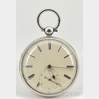 Silver Cased Massey Lever Watch by Samuel Johnson