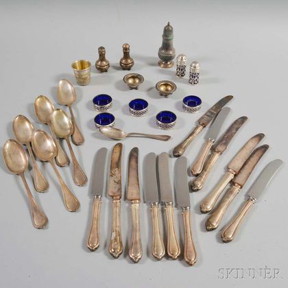 Sterling Silver Flatware and Salts