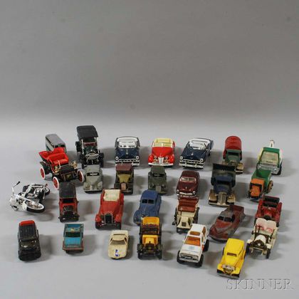 Group of Miniature Toy Cars